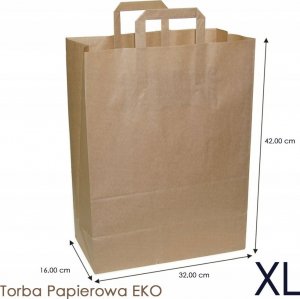 PZP Papierowa torba zakupowa z uchwytem eko320x160x420 1