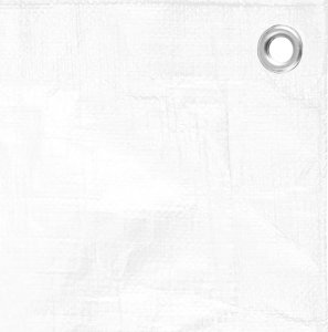 Plandeka vidaXL vidaXL Plandeka, 180 g/m, 2x3 m, biała, HDPE 3