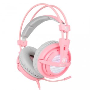 Słuchawki Sades A6 Różowe (SA-A6/AE) 2