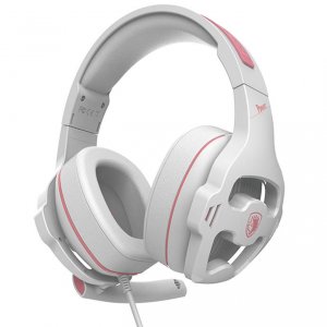 Słuchawki Sades Ppower Różowe (SA-726) 5