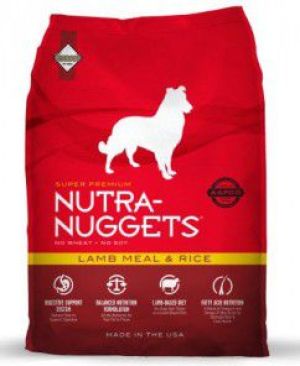 Nutra Nuggets Nutra dog lamb & rice czerwona 15kg 1