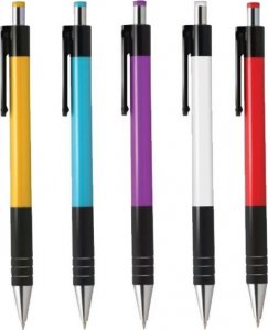 Tetis Długopis automatyczny 0.5mm niebieski (20szt) 1