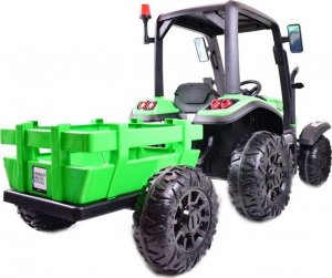 Super-Toys Duży traktor z przyczepą 24V, 4X4 JAKOŚĆ/BLT206 12