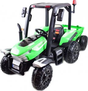 Super-Toys Duży traktor z przyczepą 24V, 4X4 JAKOŚĆ/BLT206 14