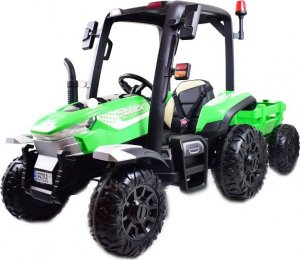 Super-Toys Duży traktor z przyczepą 24V, 4X4 JAKOŚĆ/BLT206 15