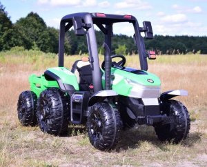 Super-Toys Duży traktor z przyczepą 24V, 4X4 JAKOŚĆ/BLT206 16