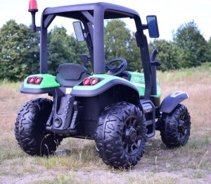 Super-Toys Duży traktor z przyczepą 24V, 4X4 JAKOŚĆ/BLT206 20