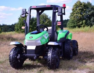 Super-Toys Duży traktor z przyczepą 24V, 4X4 JAKOŚĆ/BLT206 27