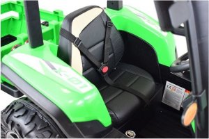 Super-Toys Duży traktor z przyczepą 24V, 4X4 JAKOŚĆ/BLT206 3