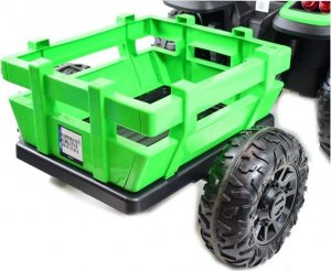 Super-Toys Duży traktor z przyczepą 24V, 4X4 JAKOŚĆ/BLT206 4