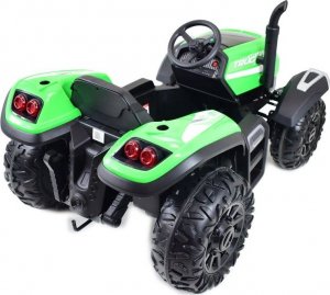 Super-Toys Duży traktor z przyczepą 24V, 4X4 JAKOŚĆ/BLT206 9