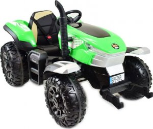 Super-Toys Duży traktor z przyczepą 24V, 4X4 JAKOŚĆ/BLT206 10
