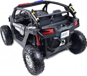 Super-Toys MEGA BUGGY UTV POLICJA TURBO R FOX DLA 2 DZIECI 4X200 W, 24V, SUPER MOC, WSPOMAGANIE/XB2118 16