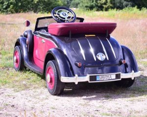 Super-Toys ORYGINALNE AUDI HORSCH DLA DZIECKA I DLA RODZICA DO 100 KG, 2X200 W, 24 V/JE1005 15