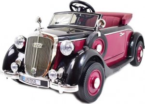 Super-Toys ORYGINALNE AUDI HORSCH DLA DZIECKA I DLA RODZICA DO 100 KG, 2X200 W, 24 V/JE1005 7