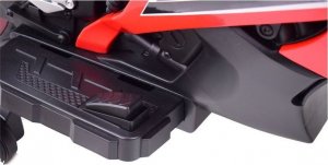 Super-Toys WIELKI MOTOR NA AKUMULATOR - GAZ W MANETCE, HAMULEC, ŚWIECĄCE KOŁA - SUPER JAKOSĆ/SD-R6 8