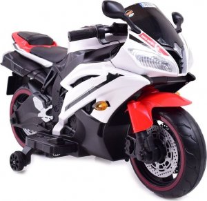 Super-Toys WIELKI MOTOR NA AKUMULATOR - GAZ W MANETCE, HAMULEC, ŚWIECĄCE KOŁA - SUPER JAKOSĆ/SD-R6 2