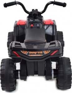 Super-Toys QUAD OVERLAND NA AKUMULATOR, DWA SILNIKI, MIĘKKIE SIEDZENIE, MIĘKKIE KOŁA/BJQ-V8 16
