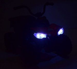 Super-Toys QUAD OVERLAND NA AKUMULATOR, DWA SILNIKI, MIĘKKIE SIEDZENIE, MIĘKKIE KOŁA/BJQ-V8 9