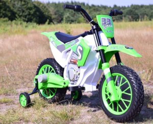 Super-Toys MEGA MOTOR ENDURO - MIĘKKIE KOŁA, AMORTYZATOR, 12V, WALIZKA SUPER JAKOŚĆ/XMX616 14