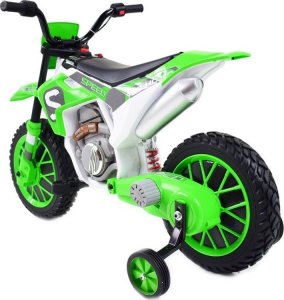 Super-Toys MEGA MOTOR ENDURO - MIĘKKIE KOŁA, AMORTYZATOR, 12V, WALIZKA SUPER JAKOŚĆ/XMX616 15