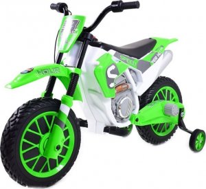 Super-Toys MEGA MOTOR ENDURO - MIĘKKIE KOŁA, AMORTYZATOR, 12V, WALIZKA SUPER JAKOŚĆ/XMX616 17
