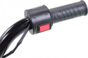 Super-Toys MEGA MOTOR ENDURO - MIĘKKIE KOŁA, AMORTYZATOR, 12V, WALIZKA SUPER JAKOŚĆ/XMX616 4