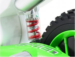 Super-Toys MEGA MOTOR ENDURO - MIĘKKIE KOŁA, AMORTYZATOR, 12V, WALIZKA SUPER JAKOŚĆ/XMX616 7