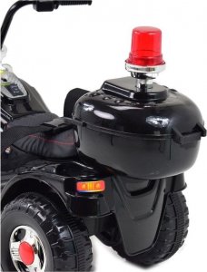 Super-Toys PIERWSZY MOTOR CHOPPER NA AKUMULATOR - KOGUT, MIĘKKIE SIEDZENIE, PASY/LL778 11