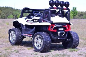 Super-Toys MEGA BUGGY SUPER CROSS 4X4, FUNKCJA BUJANIA, MIEKKIE KOŁA, MIĘKKIE SIEDZENIE/FB918 5
