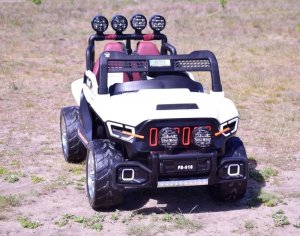 Super-Toys MEGA BUGGY SUPER CROSS 4X4, FUNKCJA BUJANIA, MIEKKIE KOŁA, MIĘKKIE SIEDZENIE/FB918 8