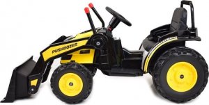 Super-Toys MEGA TRAKTOR Z ŁYŻKĄ - ŁADOWARKĄ. MIĘKKIE SIEDZENIE, PILOT, RADIO FM/HL389 12