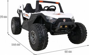 Jokomisiada AUTO na akumulator BUGGY CLASH 24V 4X4 OGROMNY 2