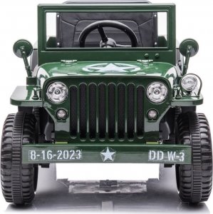 Jokomisiada Wojskowe Auto na akumulator Willys 4x4 + pilot 14
