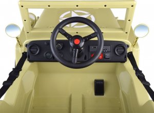 Jokomisiada Wojskowe Auto na akumulator Willys 4x4 + pilot 15