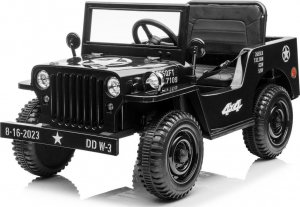 Jokomisiada Wojskowe Auto na akumulator Willys 4x4 + pilot 6