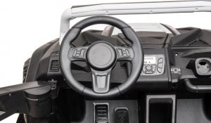 Lean Cars Auto Na Akumulator Buggy A033 4x4 24V Biały 6