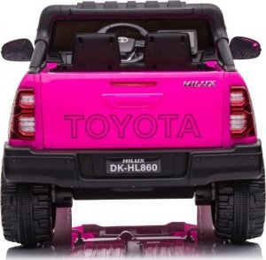 Lean Cars Auto Na Akumulator Toyota Hilux DK-HL860 Różowe 6