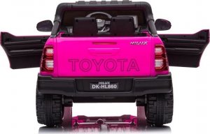 Lean Cars Auto Na Akumulator Toyota Hilux DK-HL860 Różowe 10