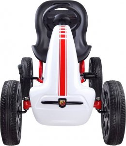 Jokomisiada GOKART ABARTH na pedały Duże miekkie koła PA0167 3