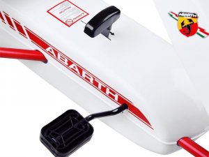Jokomisiada GOKART ABARTH na pedały Duże miekkie koła PA0167 9