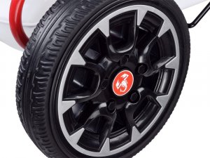 Jokomisiada GOKART ABARTH na pedały Duże miekkie koła PA0167 10