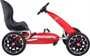 Jokomisiada GOKART ABARTH na pedały Duże miekkie koła PA0167 2