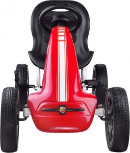 Jokomisiada GOKART ABARTH na pedały Duże miekkie koła PA0167 3