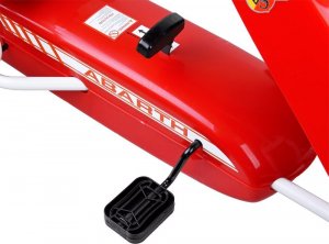 Jokomisiada GOKART ABARTH na pedały Duże miekkie koła PA0167 9