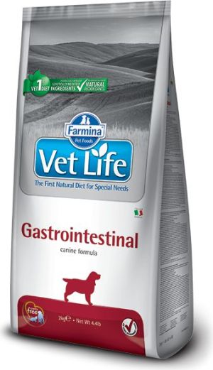 Farmina Pet Foods Vet Life Gastro-Intestinal Pies 2kg 1