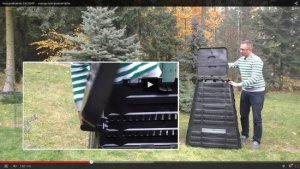 Ekobat Kompostownik EcoSmart* 1000L czarny 14