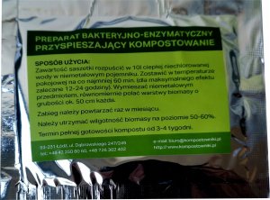 Ekobat Preparat bakteryjno-enzymatyczny do kompostu 1m3 2