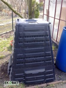 Ekobat Kompostownik Termo 720L mrozoodporny super trwały 14