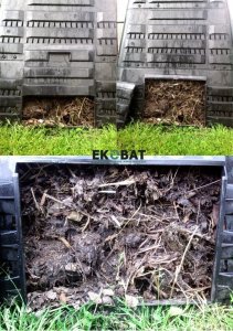 Ekobat Kompostownik Termo 720L mrozoodporny super trwały 6